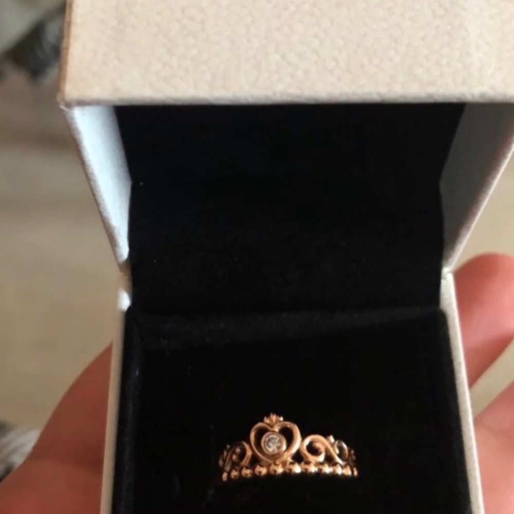 New rose gold pandora ring